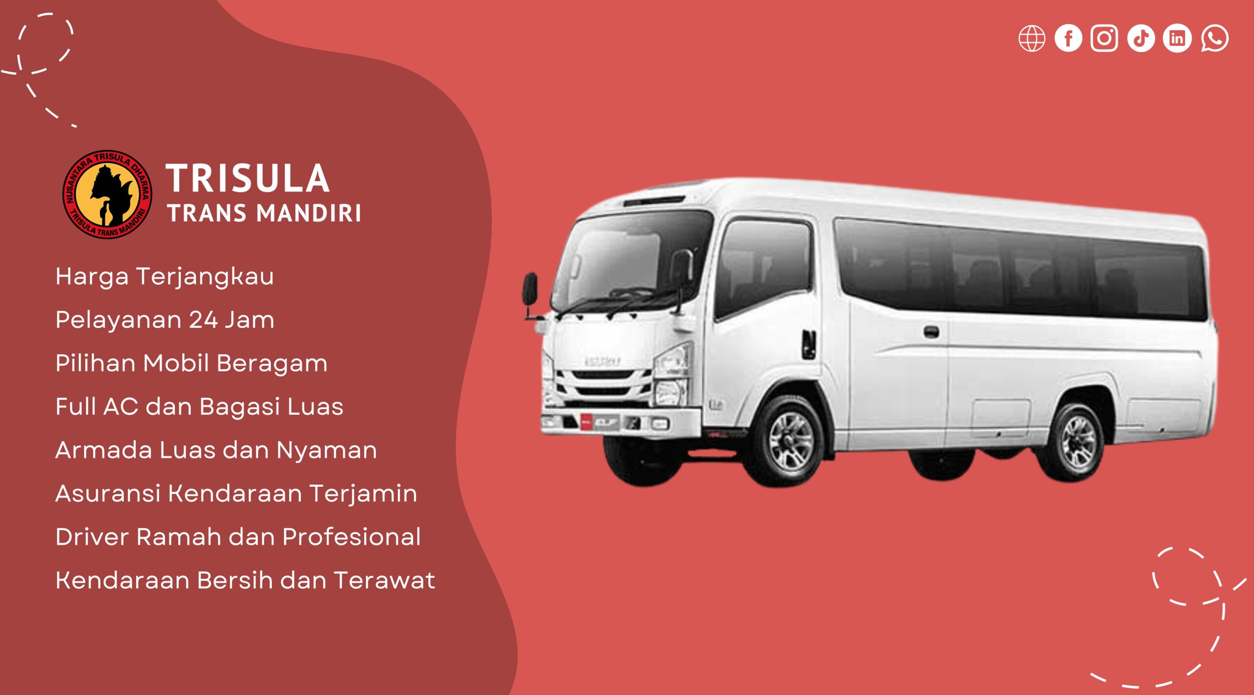 Elf Long - Trisula Trans Mandiri Banner 65 x 40