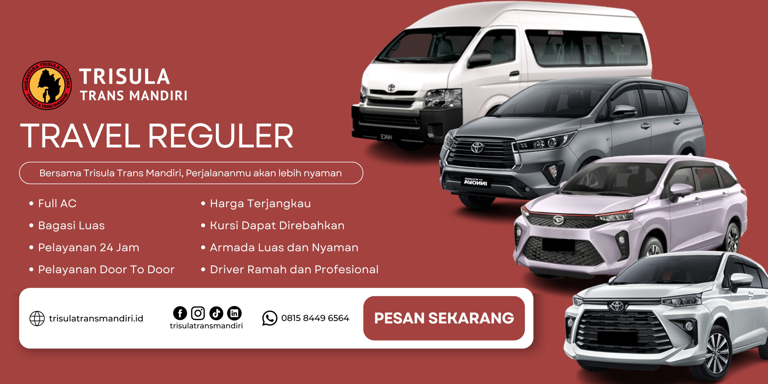 Travel Reguler - Trisula Trans Mandiri